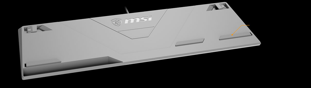 MSI Vigor GK30 WHITE Gaming Keyboard